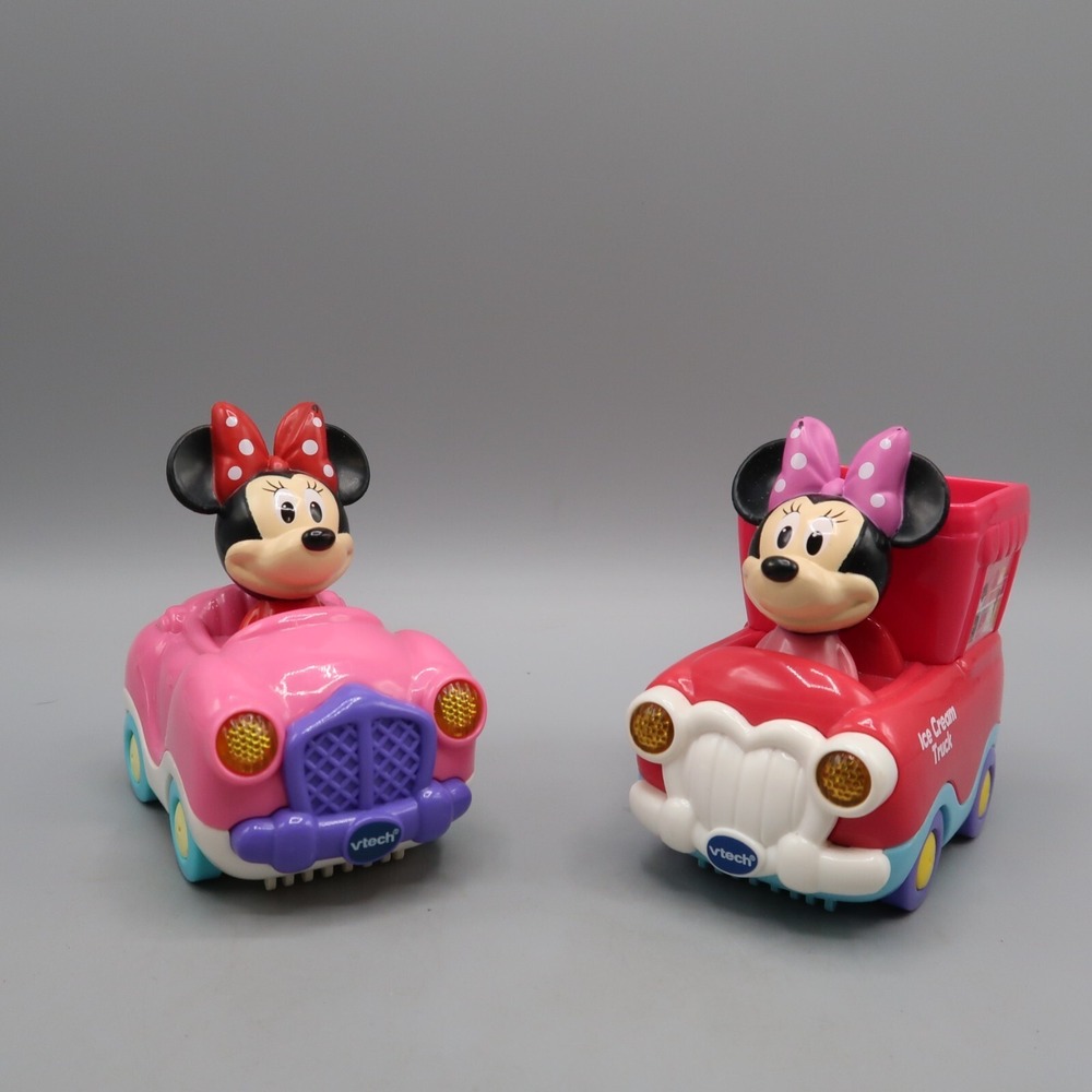 Vtech Disney Go Go Smart Wheels Minnie Mouse & Daisy Duck Lot of 3 **Video**
